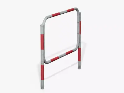 Guardrail A Low-poly 3D model