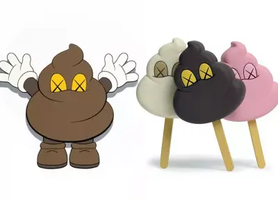 Kaws Poop x Warm Regards for Print 3D print model