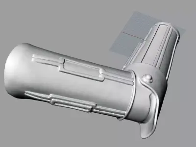 C-3PO Arm 3D scan 3D print model Free 3D print model