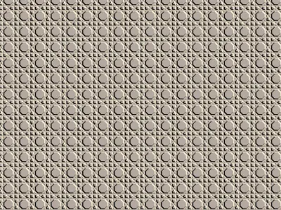 Canework for furniture  Mesh Cane webbing Free 3D model