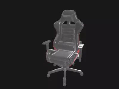 Ultimate Ergonomic Gaming Chair Modern Design Maximum Comfort 3D model