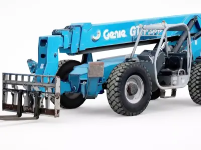 2012 GENIE GTH1056 Forklift Low-poly 3D model