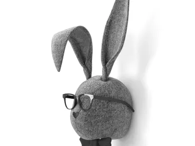 Soft Rabbit - Hopper 3D model