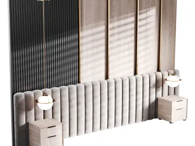 Decorative Wall 02 3D model purchase