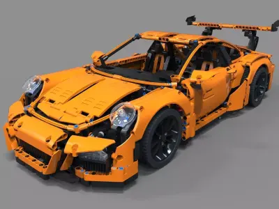 Lego Car GT3 3D model