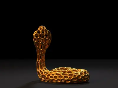 Cobra Voronoi 3D print model