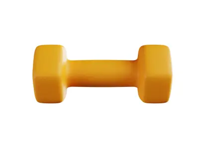 3 Kg Dumbbell 3D model