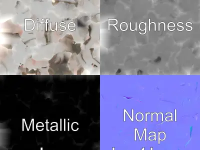 Strength Detailed Fist model pack for empowerment projects Low-poly 3D model