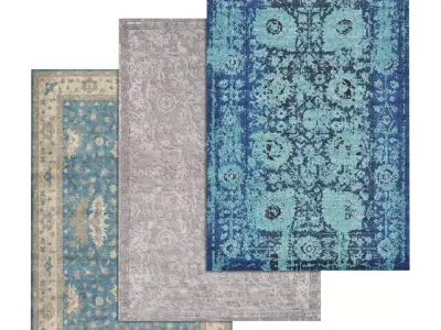 Rug Set 1753 3D model