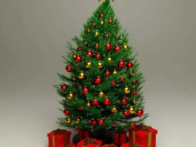 Christmas tree 3D model