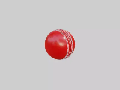 Cricket ball 3d Model Free 3D model