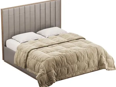 Nemu King Bed 3D model