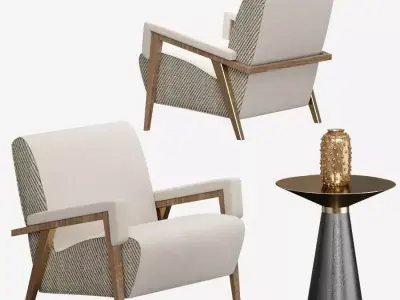 Robinil Monte - ARM CHAIR 3D model