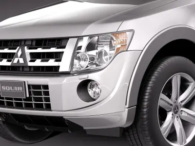 Mitsubishi Pajero 2006-2013 3D model