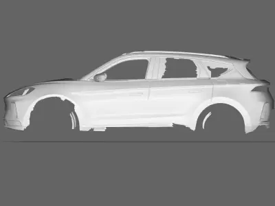 2019 ARCFOX ALPHA T 3D SCANNED MODEL 3D model 3D model