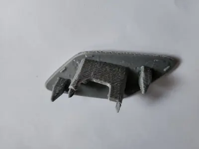 Vw Scirocco GTS Front Bumper Tow Cover 3D print model