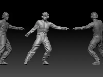 mechanic crew 3D print model