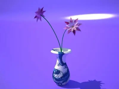Porcelain Vase Free 3D model