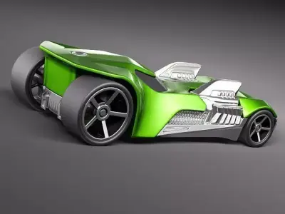 hotwheels twinmill 3D model