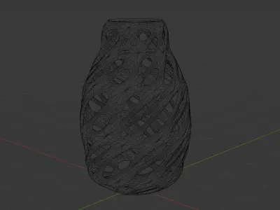 peculiar jar Free 3D model