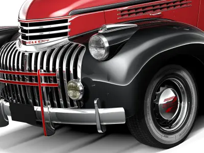 Chevrolet Pickup 1946 3D model