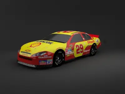 Nascar 3D Model race car 3D model