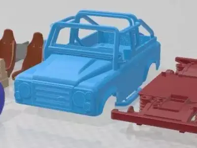 Land Rover Defender SVX 2012 Printable Car 3D print model