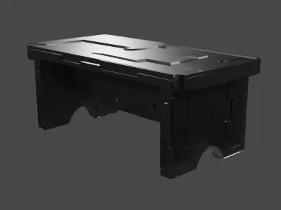 The Future of Scifi Stool Concept 3D model