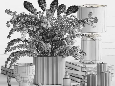 Decorative Set 07 3D model