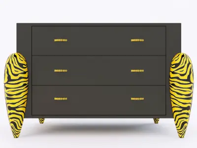 Roberto Ventura W86 chest of drawers 3D model