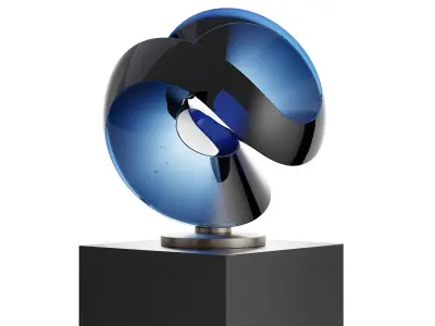 Aqua One Deep Blue Sculpture 3D model