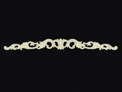 Central decor ornament for furniture 3D model 158