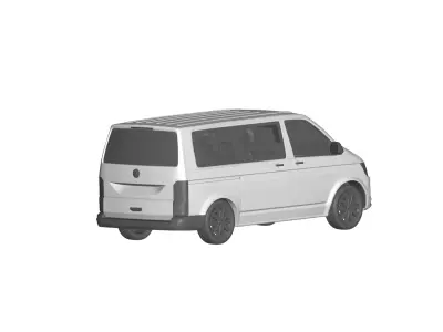 Wolkswagen Transporter  3D model