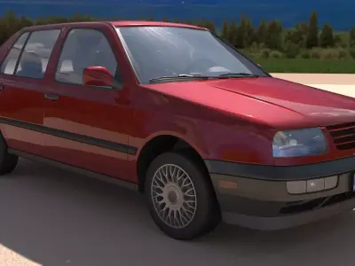 Volkswagen Jetta 1992 3D model