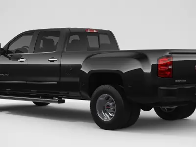 2018 GMC Sierra 3500HD Denali 3D model