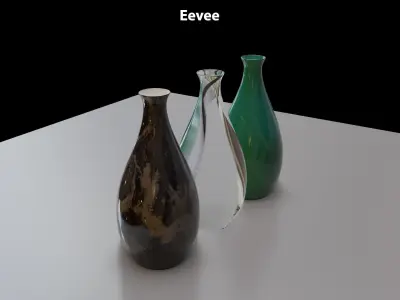 Vase - Cycles and Eevee Low-poly 3D model