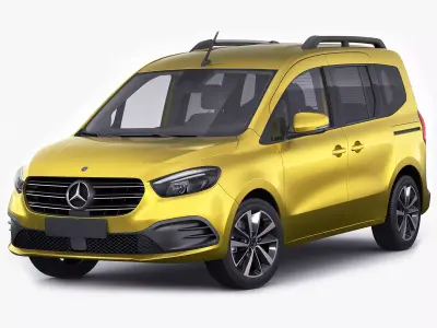 Mercedes T-class 2023 3D model