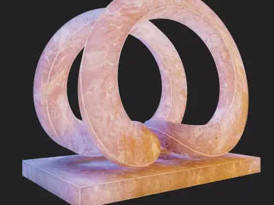 Sculture Stone 3D model