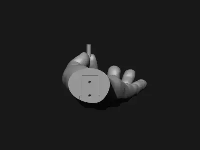 Incense Holder Printable Wall Art 3D print model