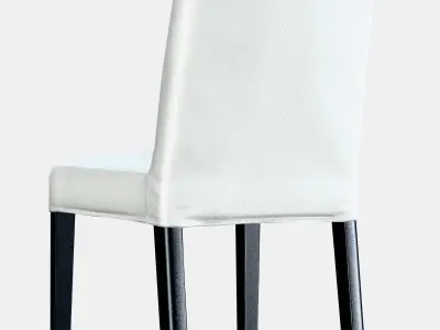 BERGMUND Chair 13 Low-poly 3D model