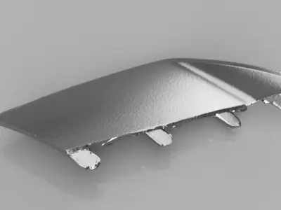 Audi A6 overlay bumper 3D print model