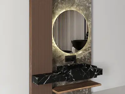 Bathroom Furniture 3D model