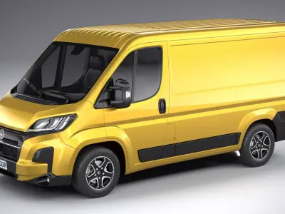 Opel Movano L1H1 2024 3D model