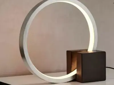 Modell of lamp for interior Free low-poly 3D model