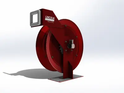 Lincoln Hose Reel 82206 3D model