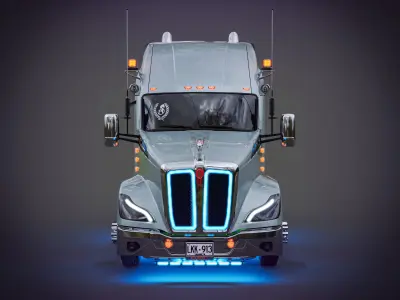 Pack Next Generation trucks 3D model