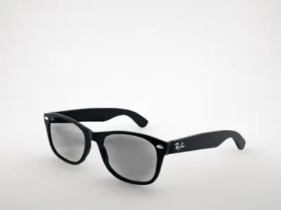 Ray Ban Wayfarer 3D model