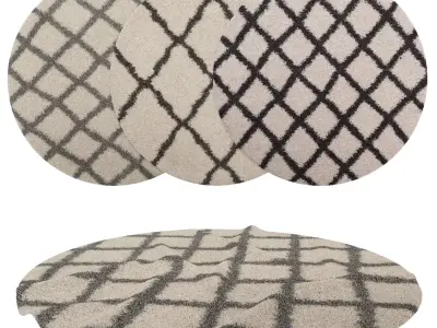 Rugs No 722 Low-poly 3D model