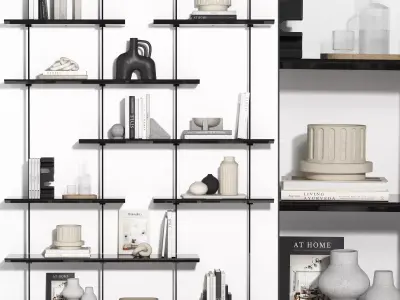 Rack 02 - Decor 34 3D model