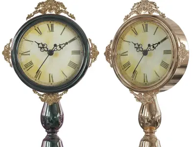 table clock 41 3D model